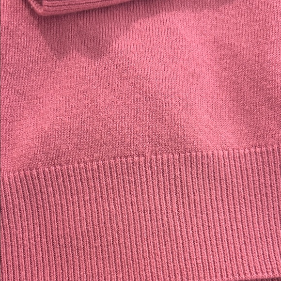 Croft & Barrow Pink Cowl Neck Sweater XL Soft Knit Cozy Winter Pullover Women - Picture 3 of 5